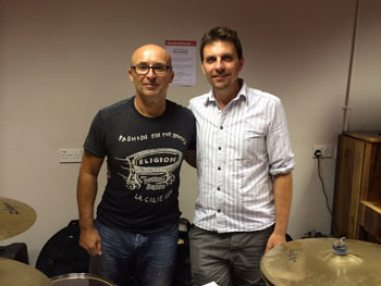 Danny with Mike Dolbear
